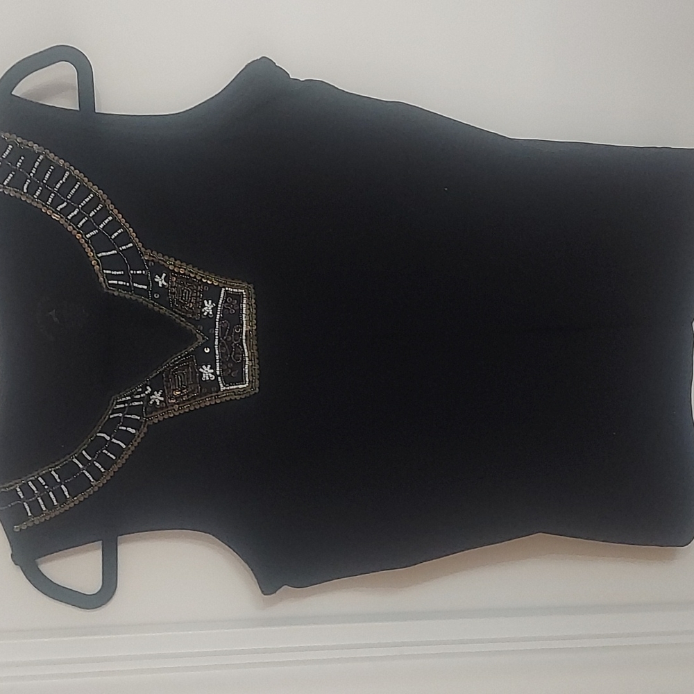 Beaded tank top